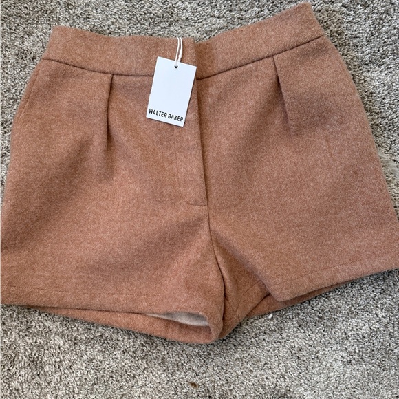 Walter Baker Pants - Walter Baker Kalvin Carmel Women's “Wool” Shorts